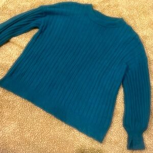 Aerie chunky green sweater. GUC. Size Small